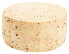 Blaue Kornblume mit Chili