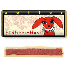 Zotter Erdbeer-Hasi, 70g