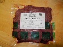 Rindergulasch, TK , ca. 500g